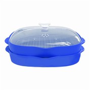 Mikrowellen -Speckkocher mit Abdeckung